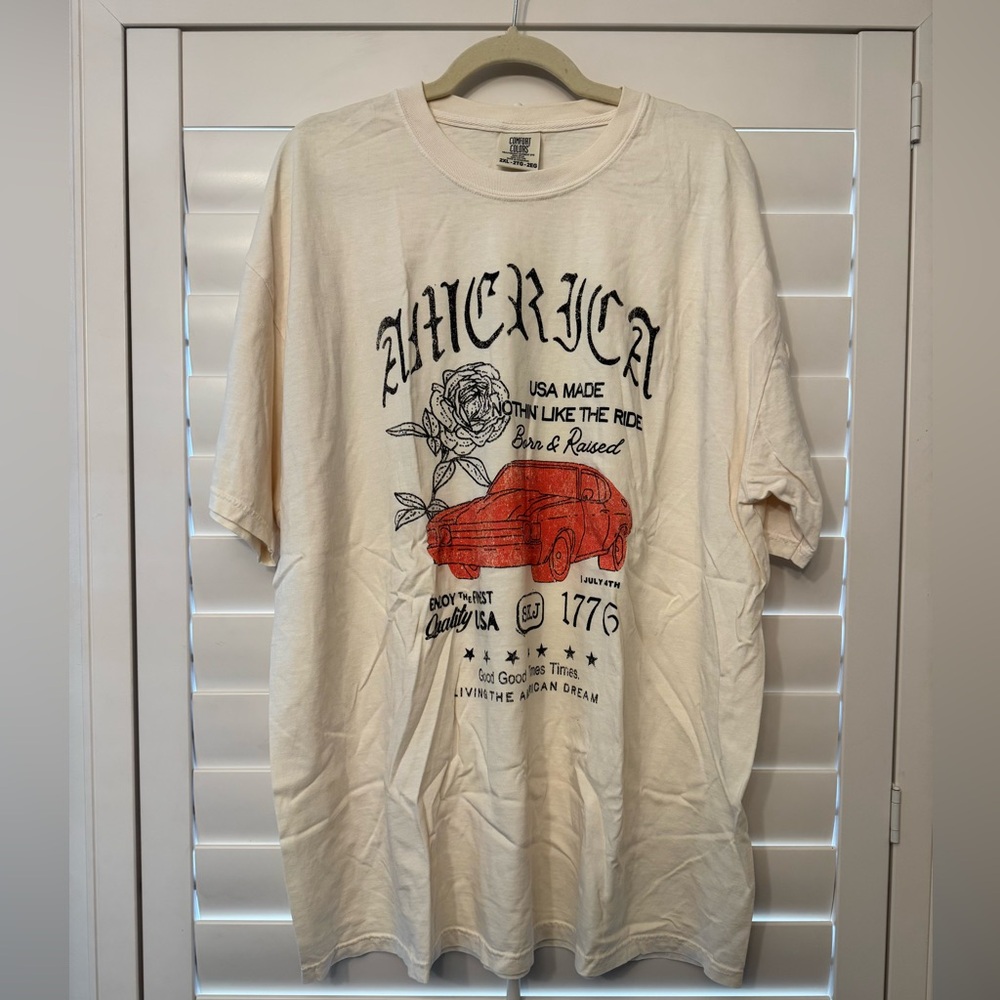 Kristin Jones America Born & Raised Tee